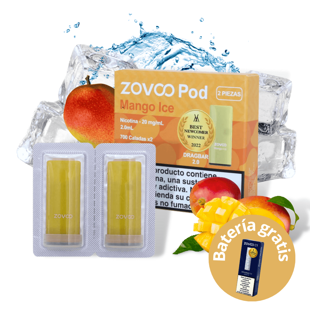 Dragbar 2.0 Mango Hielo - Your Vape