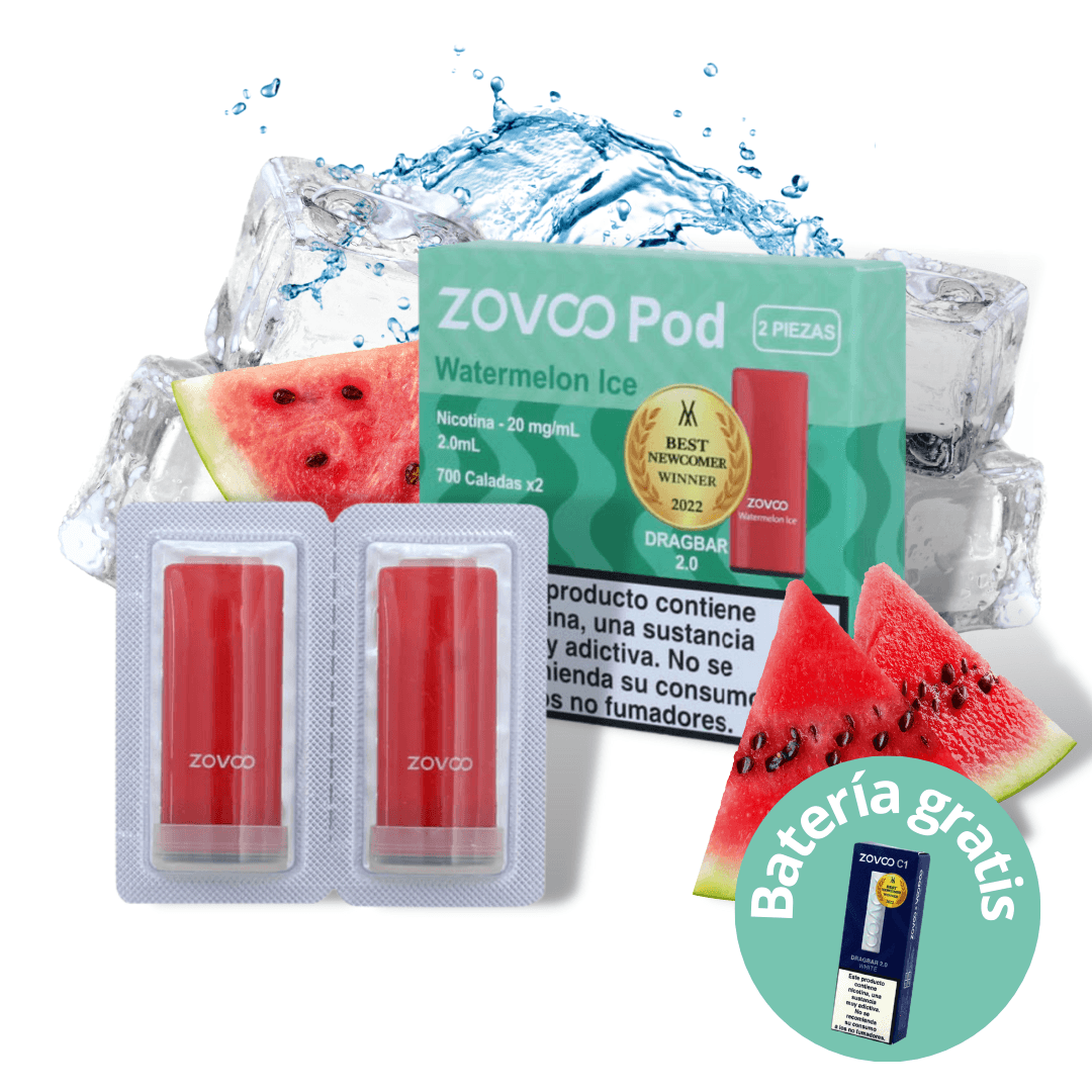 Dragbar 2.0 Sandía Helada - Your Vape