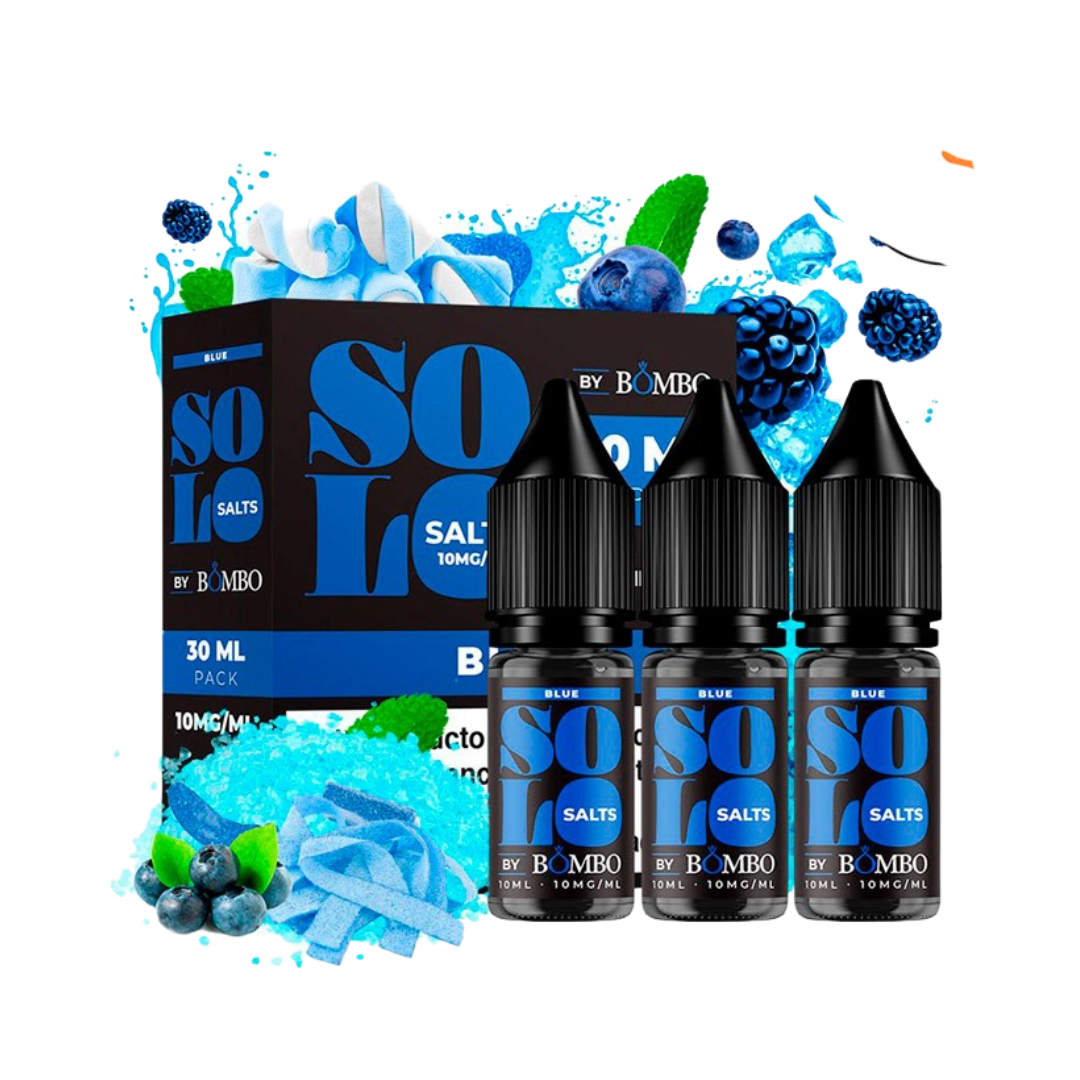 Blue 3x10ml - Solo Salts by Bombo - Your Vape