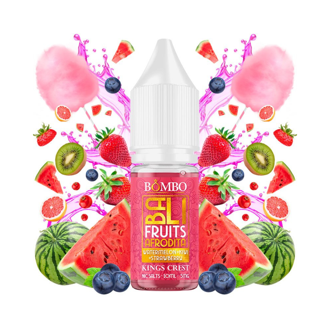 WKS + Afrodita 10ml - Bali Fruits Salts by Kings Crest & Bombo - Your Vape