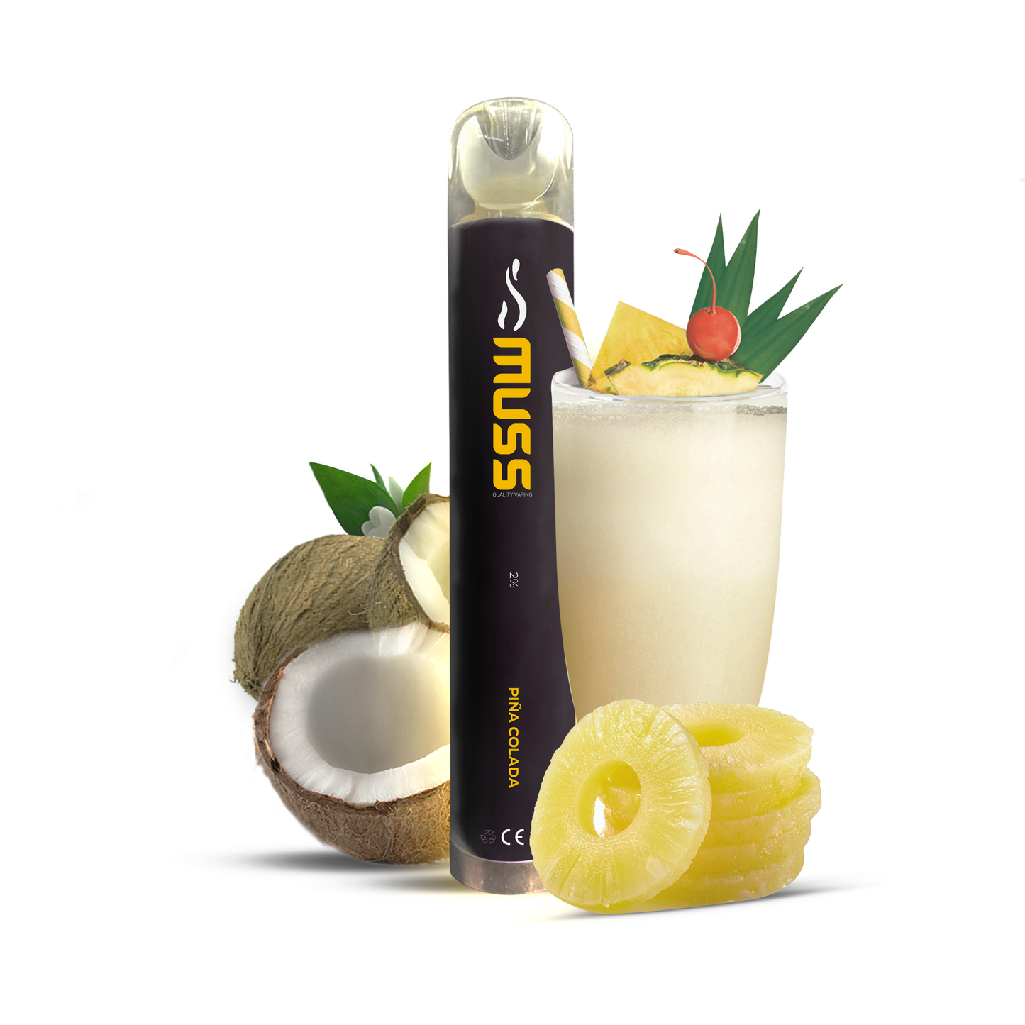 Muss Vape RGB 800 puff Piña Colada - Your Vape