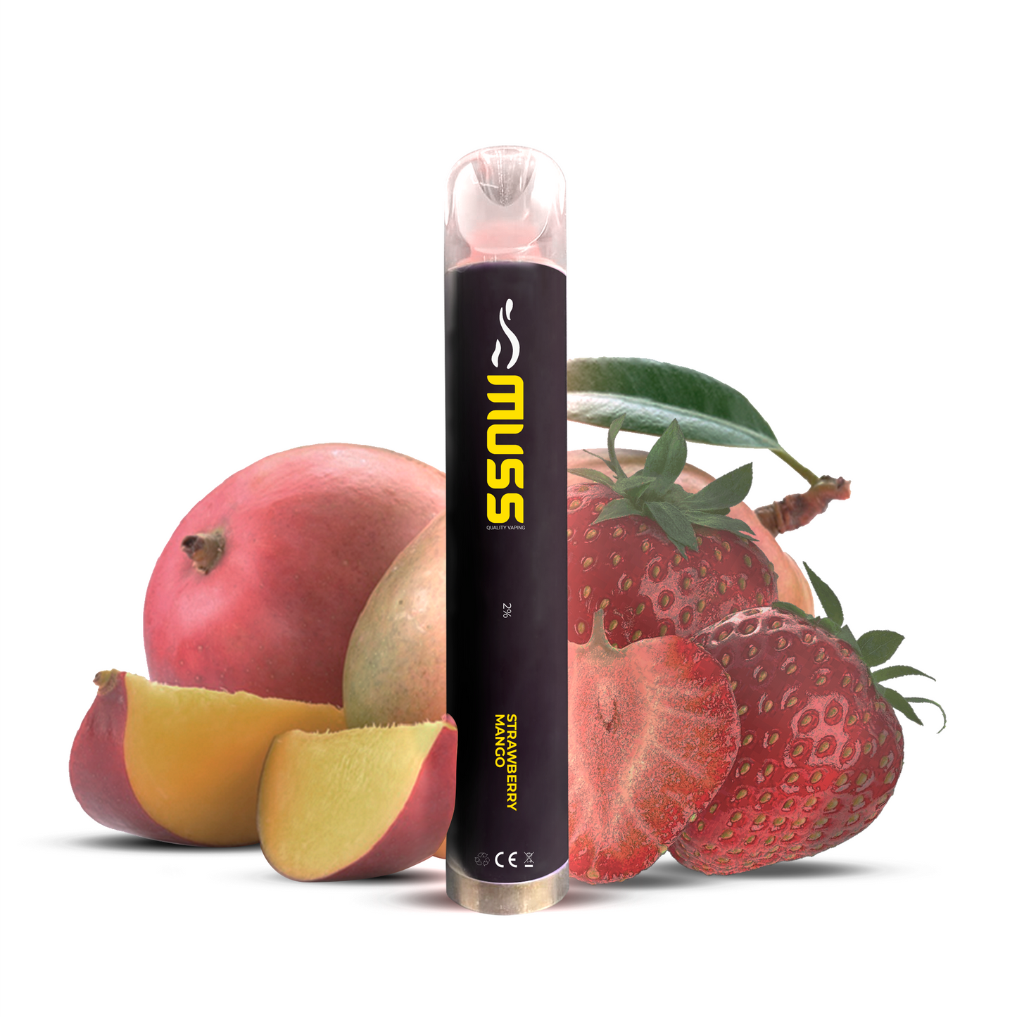Muss Vape RGB 800 puff Strawberry Mango - Your Vape