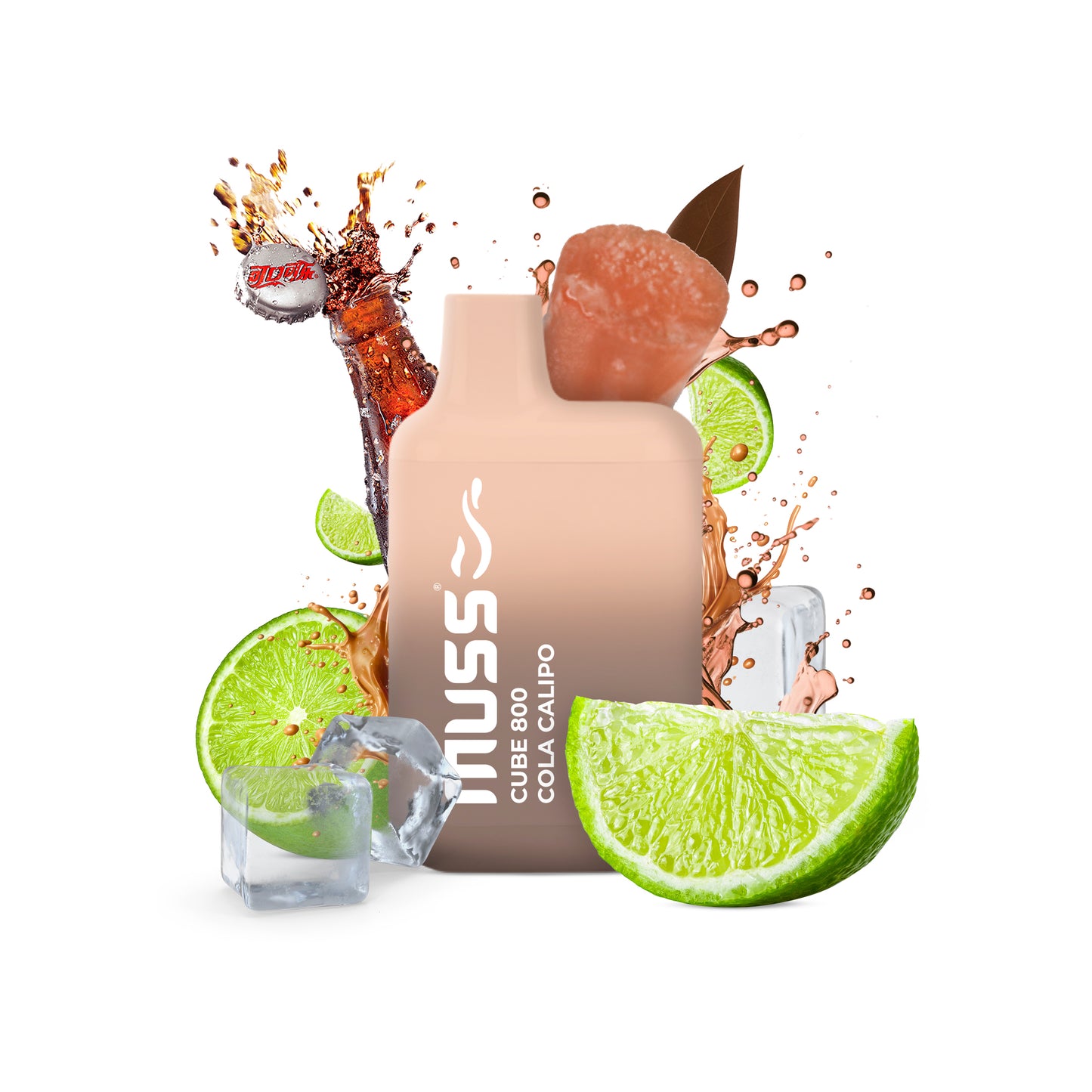 Muss Vape Cube 800 puffs Cola Calipo - Your Vape