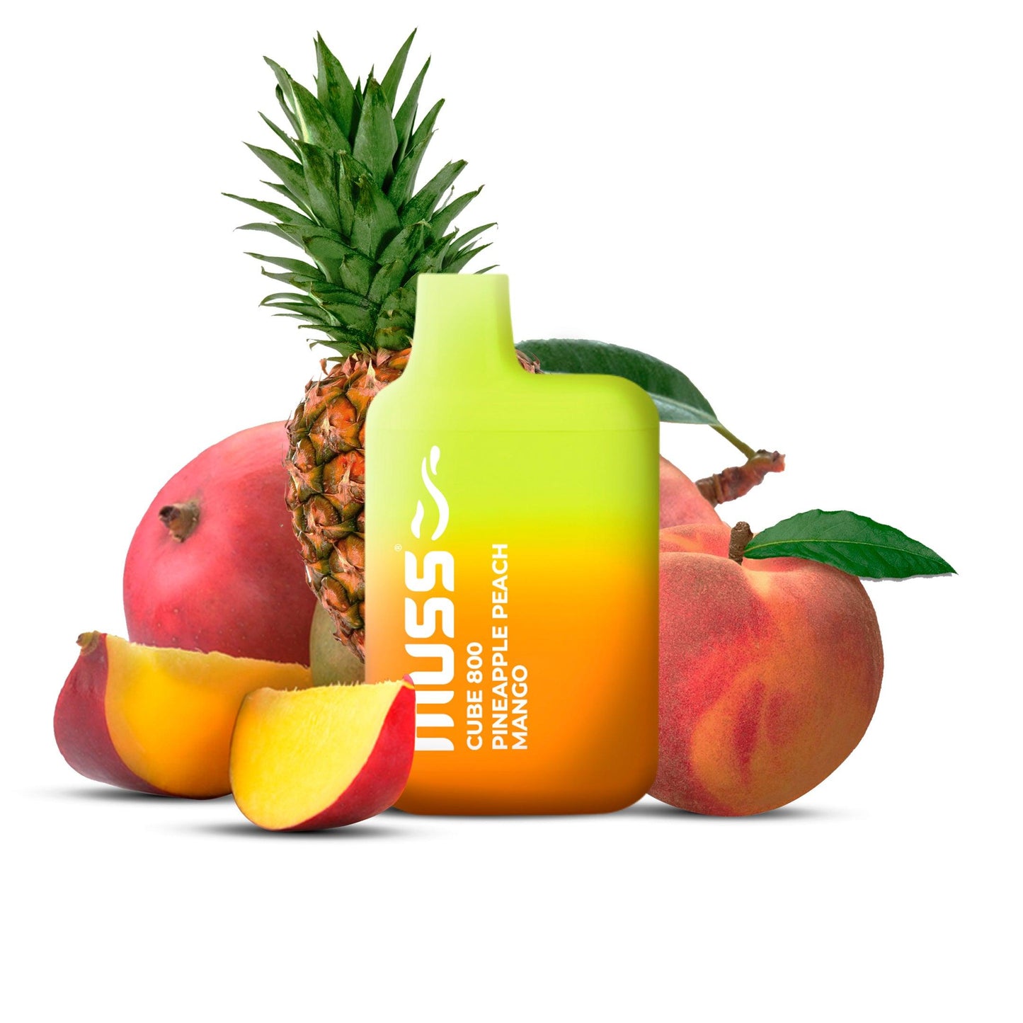 Muss Vape Cube 800 puffs Pineapple Peach Mango - Your Vape