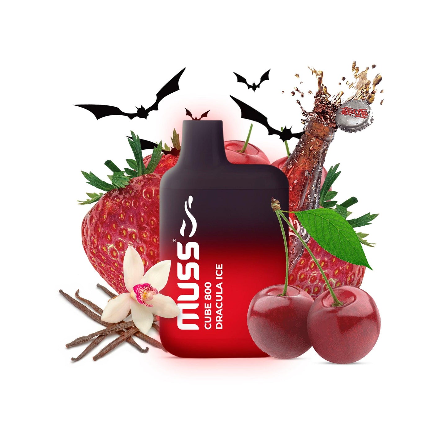 Muss Vape Cube 800 puffs Dracula Ice - Your Vape