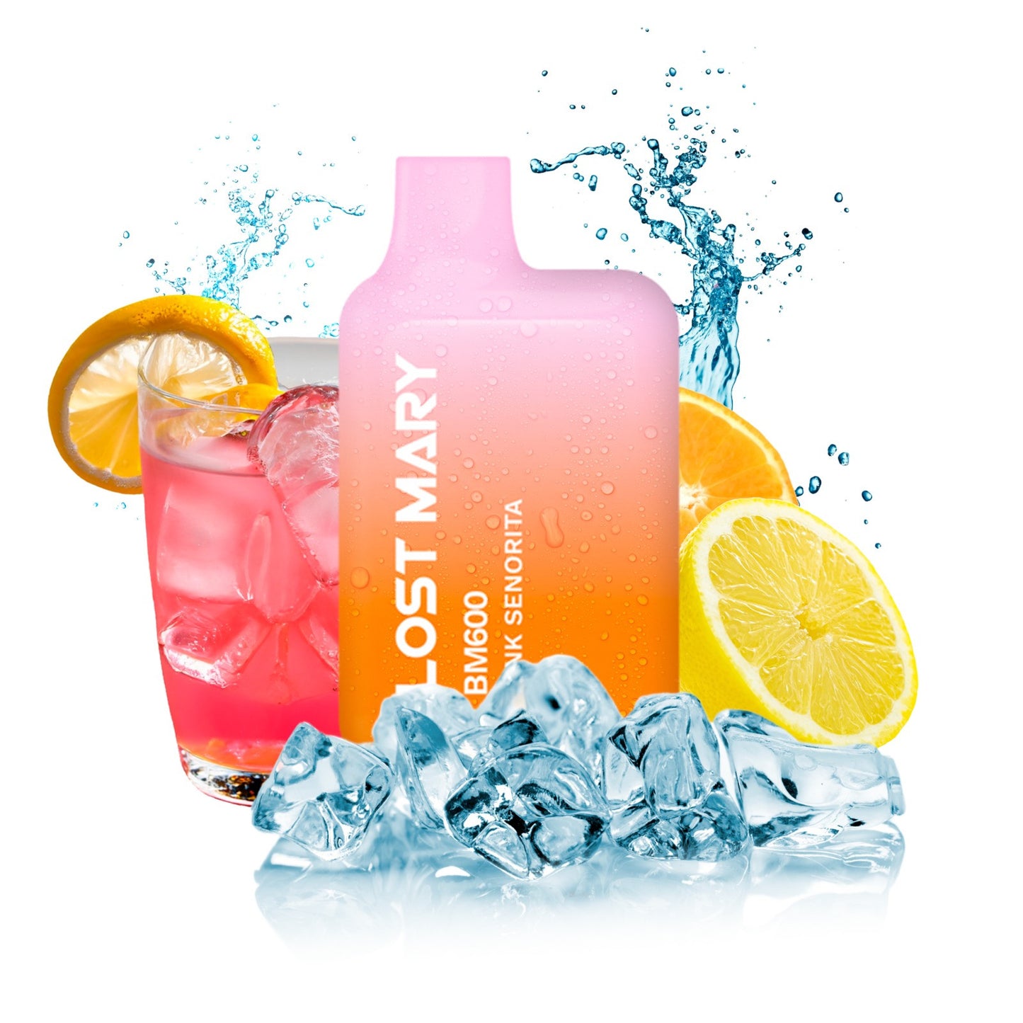 Lost Mary BM600 Vape Desechable Pink Señorita (1ud) (20mg) - Your Vape