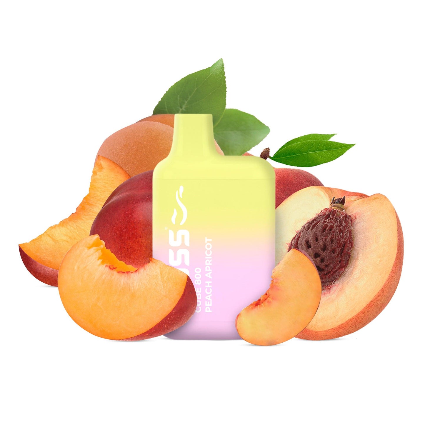 Muss Vape Cube 800 puffs Peach Apricot - Your Vape