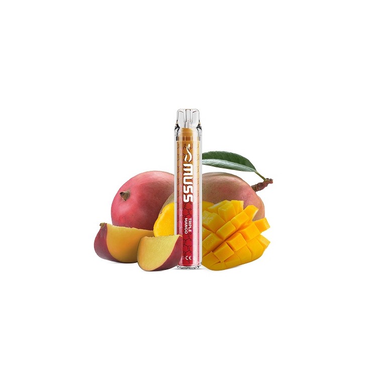 Muss Vape Crystal 800 puffs Triple Mango (1ud) (20mg) - Your Vape