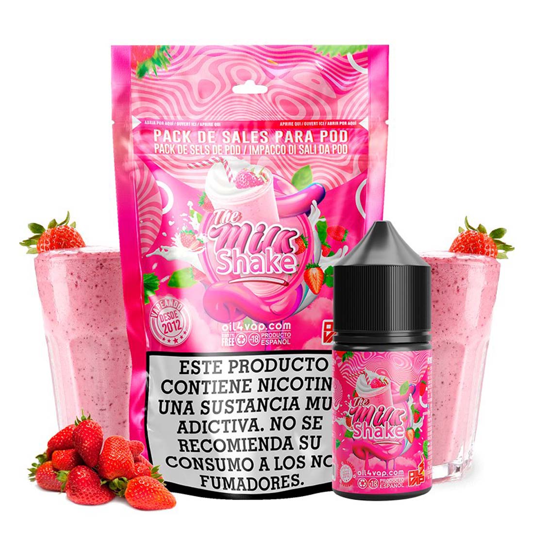 Pack Milk Shake + NikoVaps - Oil4Vap Sales