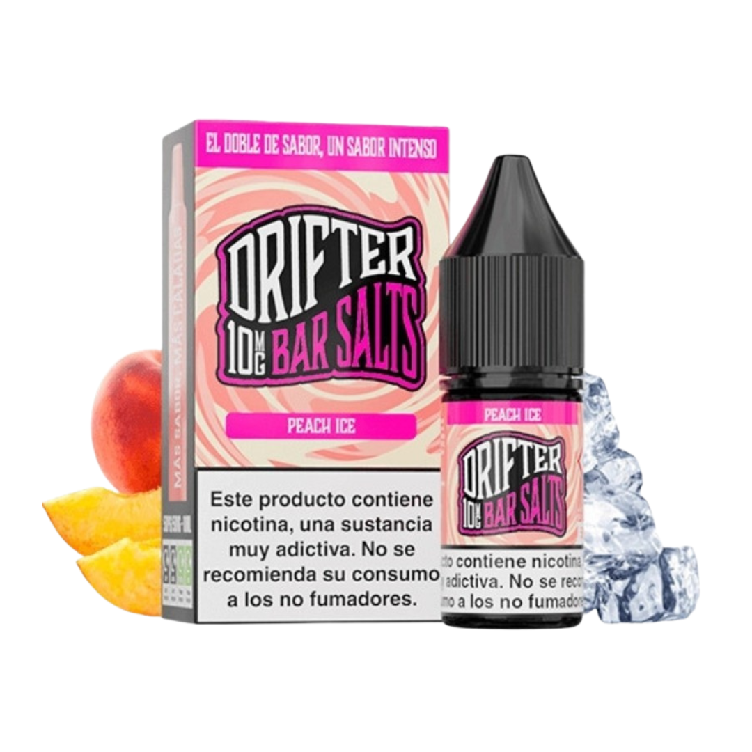 Peach Ice 10ml - Drifter Bar Salts