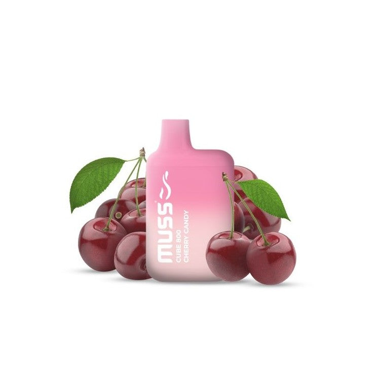 Muss Vape Cube 800 Cherry Candy - Your Vape