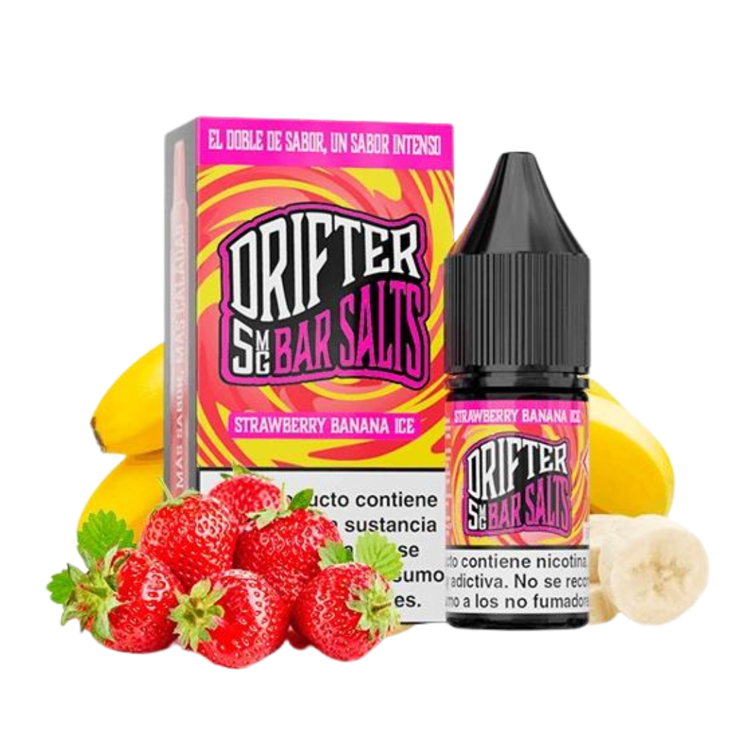 Strawberry Banana Ice 10ml - Drifter Bar Salts