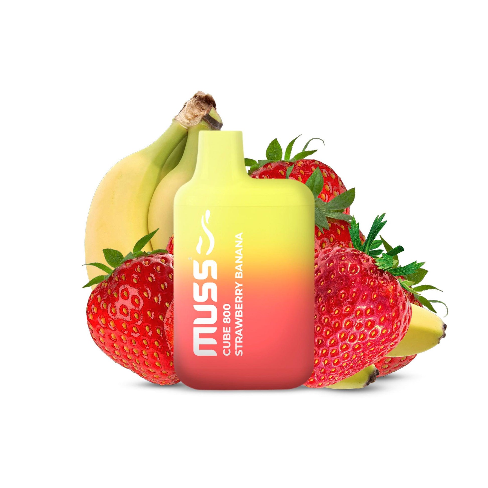 Muss Vape Cube 800 puffs Strawberry Banana - Your Vape